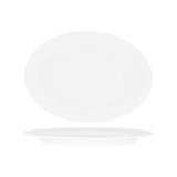 Superware Oval Platter Rimmed White (Sold in sets of 12)