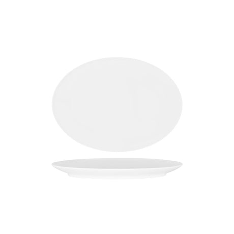 Superware Oval Platter 270Mm Coupe White