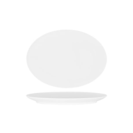 Superware Oval Platter 300Mm Coupe White