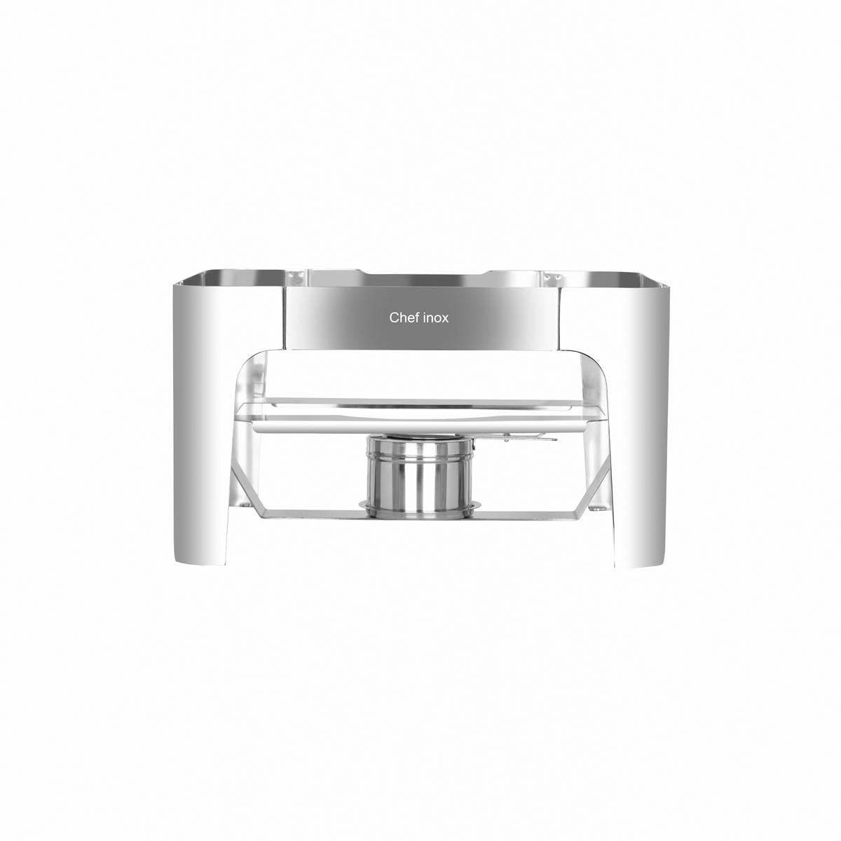 Chef Inox Ultra Rect Chafer Stand S/S 2/3 To Suit 54923