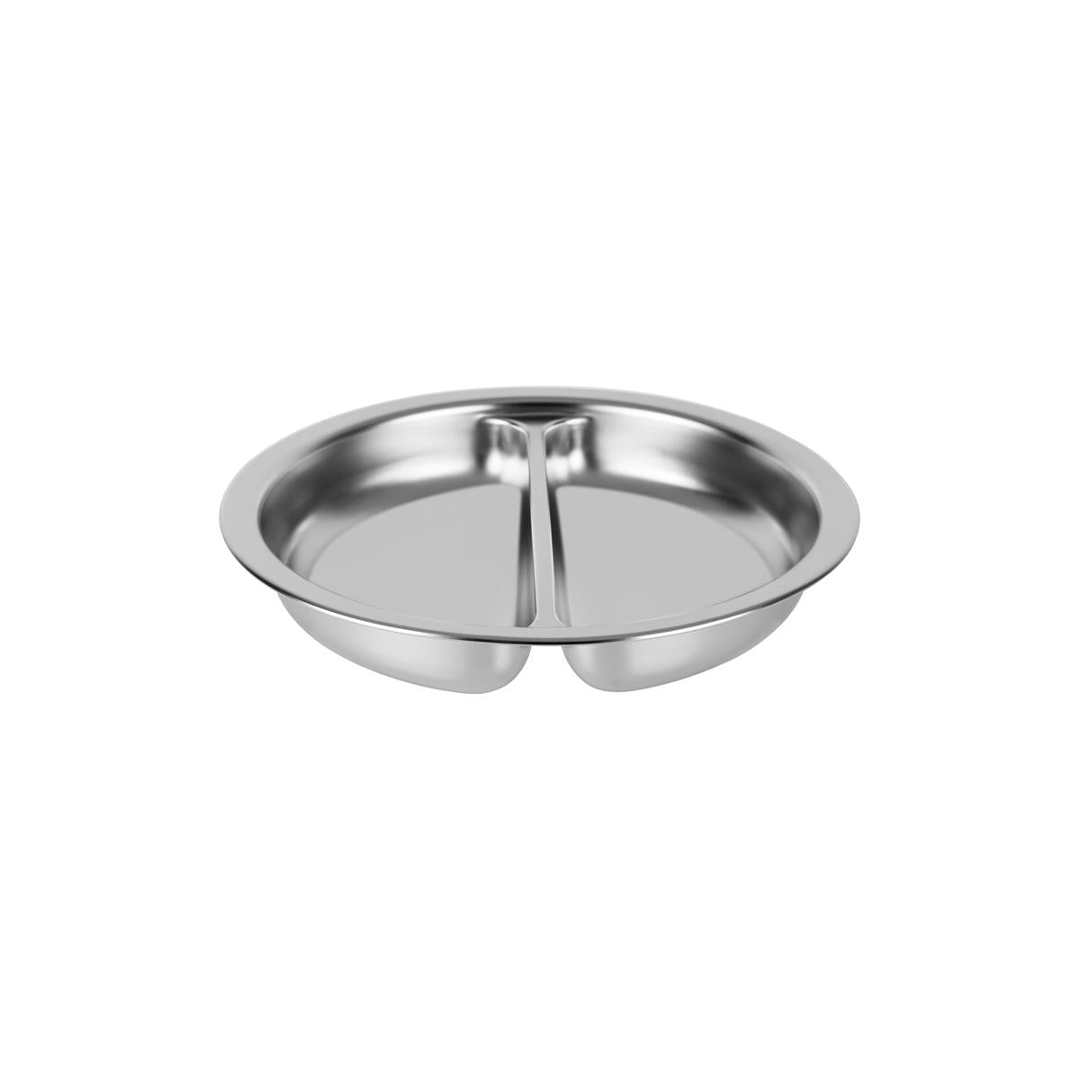 Chef Inox Round Divided Pan S/S 4.0L 54925 340x65mm