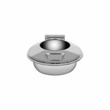 Chef Inox Ultra Round Chafer W/Glass Lid 18/8 Small
