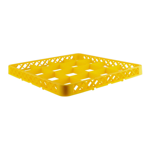 69817-Y - Chefinox Washrack Extender 16 Comp Yellow 490x490x44mm (Sold in sets of 12)