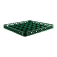 69837-GN - Chefinox Washrack Extender 36 Comp Green 490x490x44mm (Sold in sets of 12)