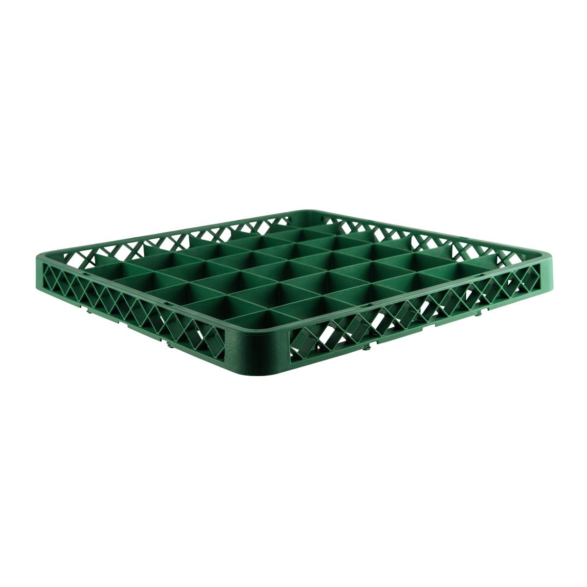 69837-GN - Chefinox Washrack Extender 36 Comp Green 490x490x44mm (Sold in sets of 12)