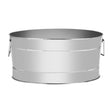 Chef Inox Oval Beverage Tub Mirror Finish S/S 600X420X280Mm