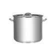 Chef Inox Elite Stockpot W/Lid 18/10 320X270Mm 21.50Lt