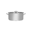 Chef Inox Elite Casserole W/Lid 18/10 320X150Mm 12.0Lt