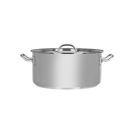 Chef Inox Elite Casserole W/Lid 18/10 360X170Mm 17.2Lt