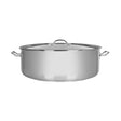 Chef Inox Elite Casserole W/Lid 18/10 450X160Mm 25Lt