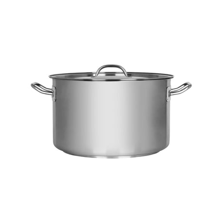 Chef Inox Elite Sauce Pot W/Lid 18/10 360X220Mm 22.0Lt