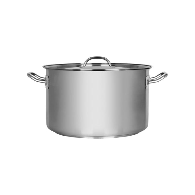 Chef Inox Elite Sauce Pot W/Lid 18/10 360X220Mm 22.0Lt
