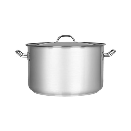 Chef Inox Elite Sauce Pot W/Lid 18/10 400X240Mm 30Lt