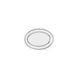 Chef Inox Oval Platter Rolled Edge S S (Sold in sets of 12)