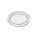 Chef Inox Oval Platter Rolled Edge S S (Sold in sets of 12)