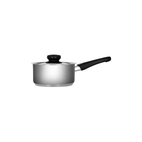 Chef Inox Club Saucepan W/Lid S/S W/Bakelite Hdl 160Mm 1.5Lt