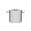 Chef Inox Professional Stockpot W/Ld 18/10 280X240Mm 14.75Lt