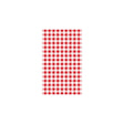 Chef Inox Greaseproof Paper Gingham Red 200Sht 190X310Mm