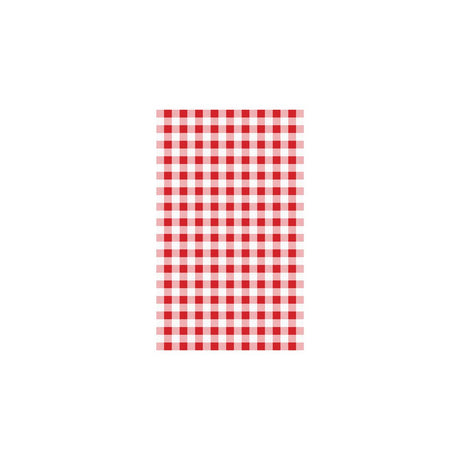 Chef Inox Greaseproof Paper Gingham Red 200Sht 190X310Mm