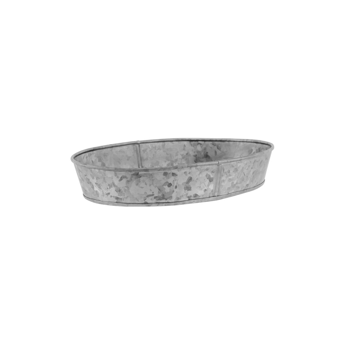 Chef Inox Coney Is Galvanised Oval Tray