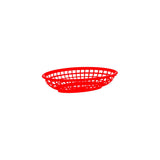 Chef Inox Coney Is Plastic Oval Basket 240x150x50mm (Sold in sets of 12)