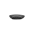 Chef Inox Coney Is Plastic Oval Basket 240X150X50Mm Blk