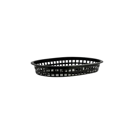Chef Inox Coney Is Plastic Rect Basket 270X180X40Mm Blk