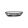 Chef Inox Coney Is Oval Wire Basket 280X205X60Mm Patina Blk