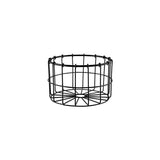Chef Inox Coney Is Round Wire Basket Patina Blk