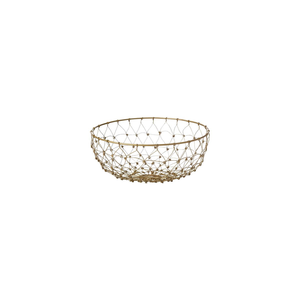 Chef Inox Coney Is Fishing Net Wire Rnd Basket 230X100Mm Pat