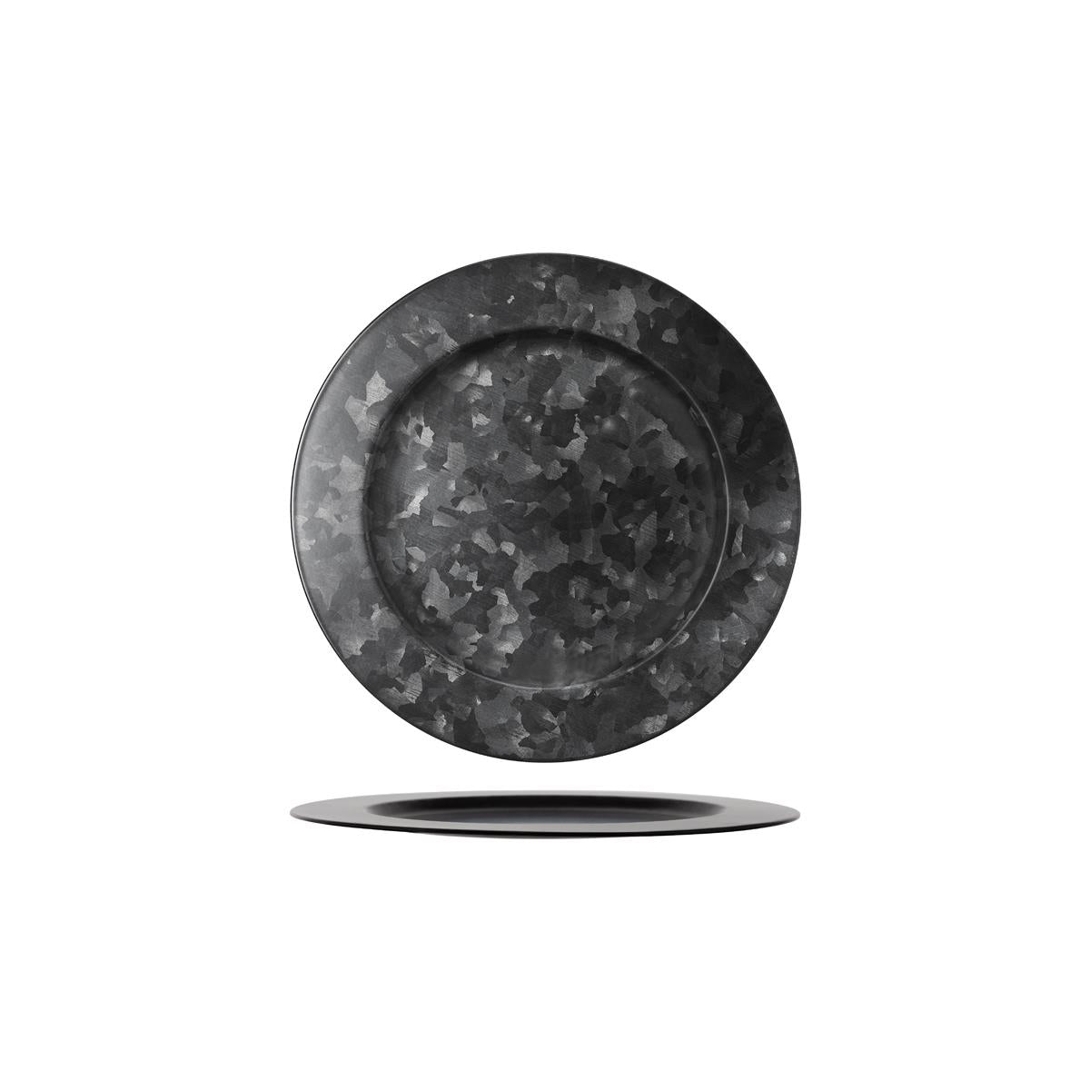 Chef Inox Coney Is Galv Black Plate Wide Rim