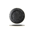 Chef Inox Coney Is Galv Black Rnd Plate Wide Rim 230Mm Gold