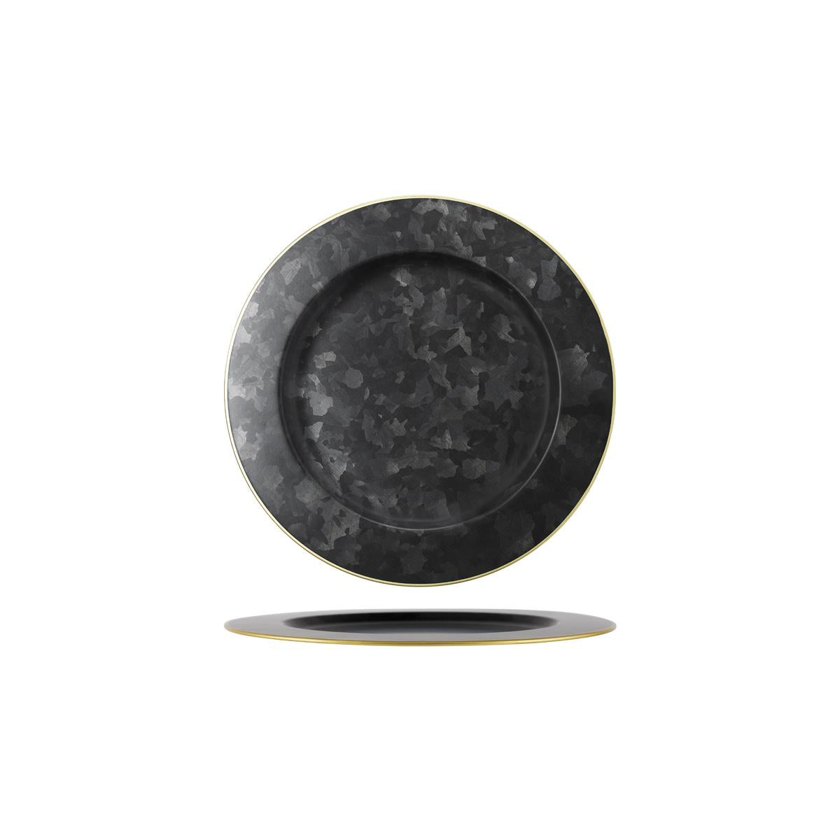 Chef Inox Coney Is Galv Black Plate Wide Rim