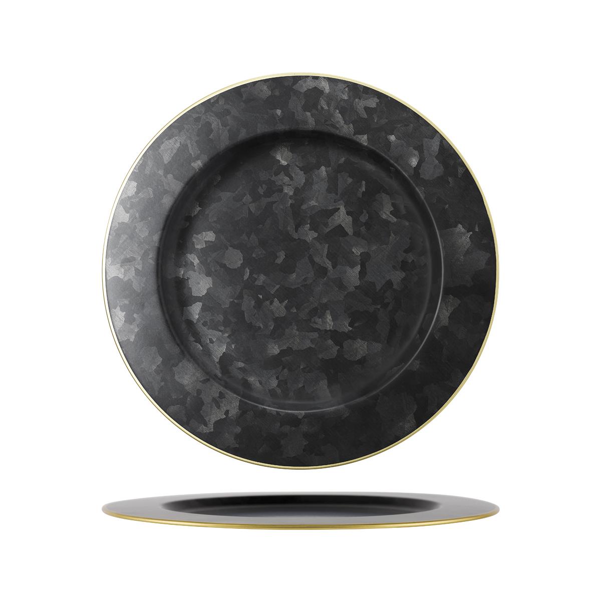 Chef Inox Coney Is Galv Black Plate Wide Rim