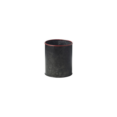Chef Inox Coney Is Galv Black Pot 120X140Mm Red Rim