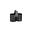 Chef Inox Coney Is Galv Black Dual Pot Caddy 240X120X140Mm