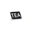 Buffet Sign- Acrylic W/S/S Magnet Plate "Tea"