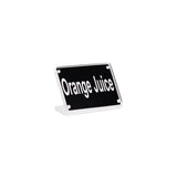 Buffet Sign- Acrylic W/S/S Magnet Plate (Sold in sets of 12)