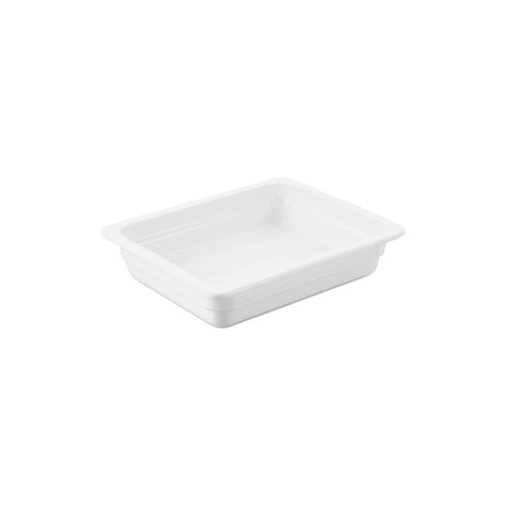 Chef Inox Gastronorm Dish Porcelain 1/2 Size 325X265X65Mm