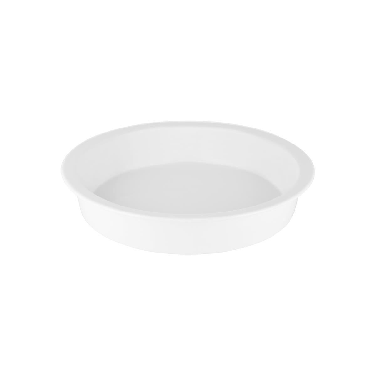 Chef Inox Gastronorm Insert Round Porcelain 380X65Mm 4.8Lt