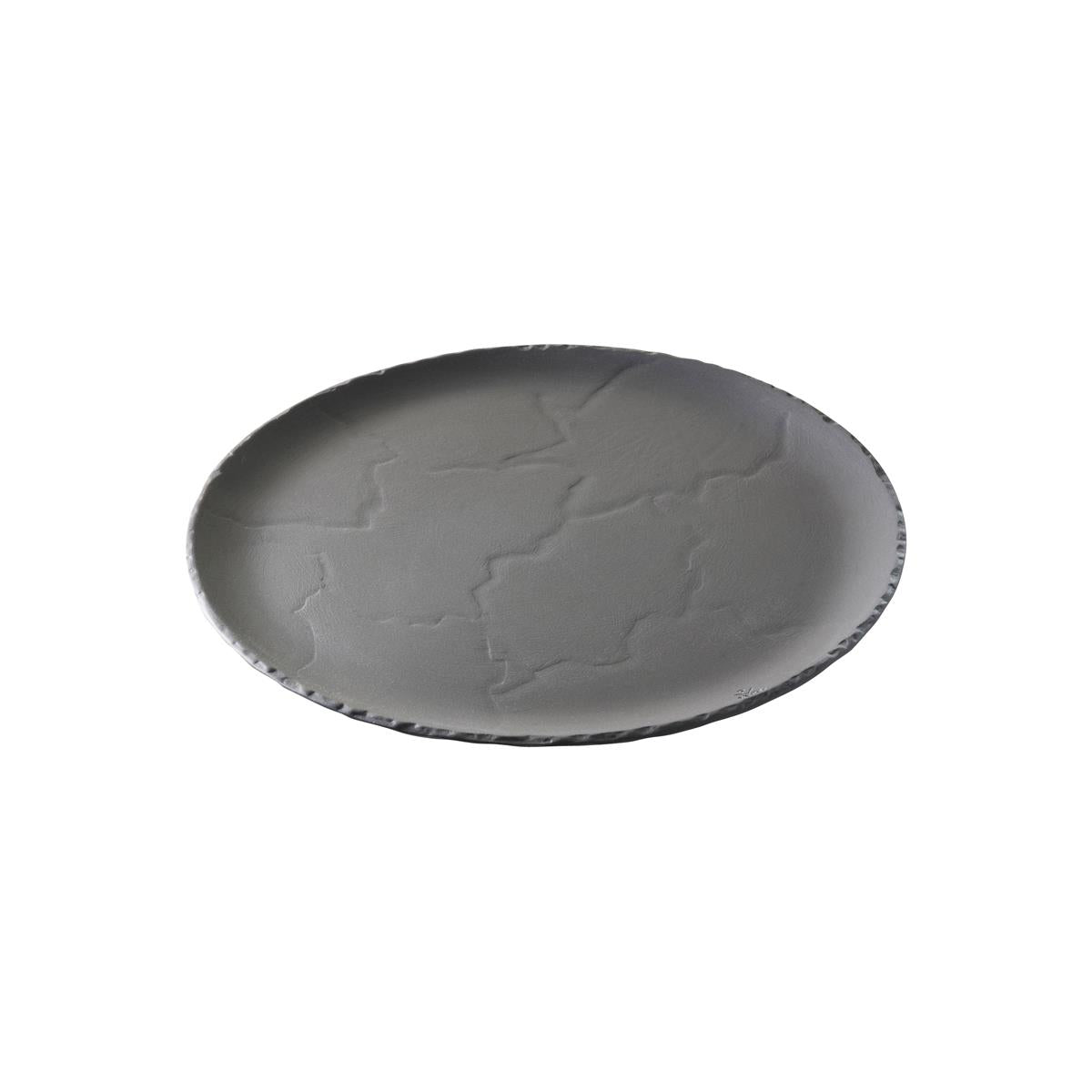 93732 - Revol Basalt Round Plate 320Mm Slate