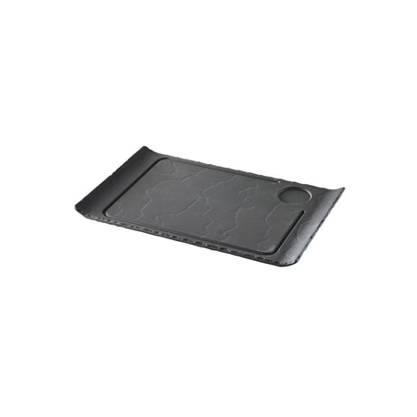 93757 - Revol Basalt Steak Plate 395x240mm Slate (Sold in sets of 4)