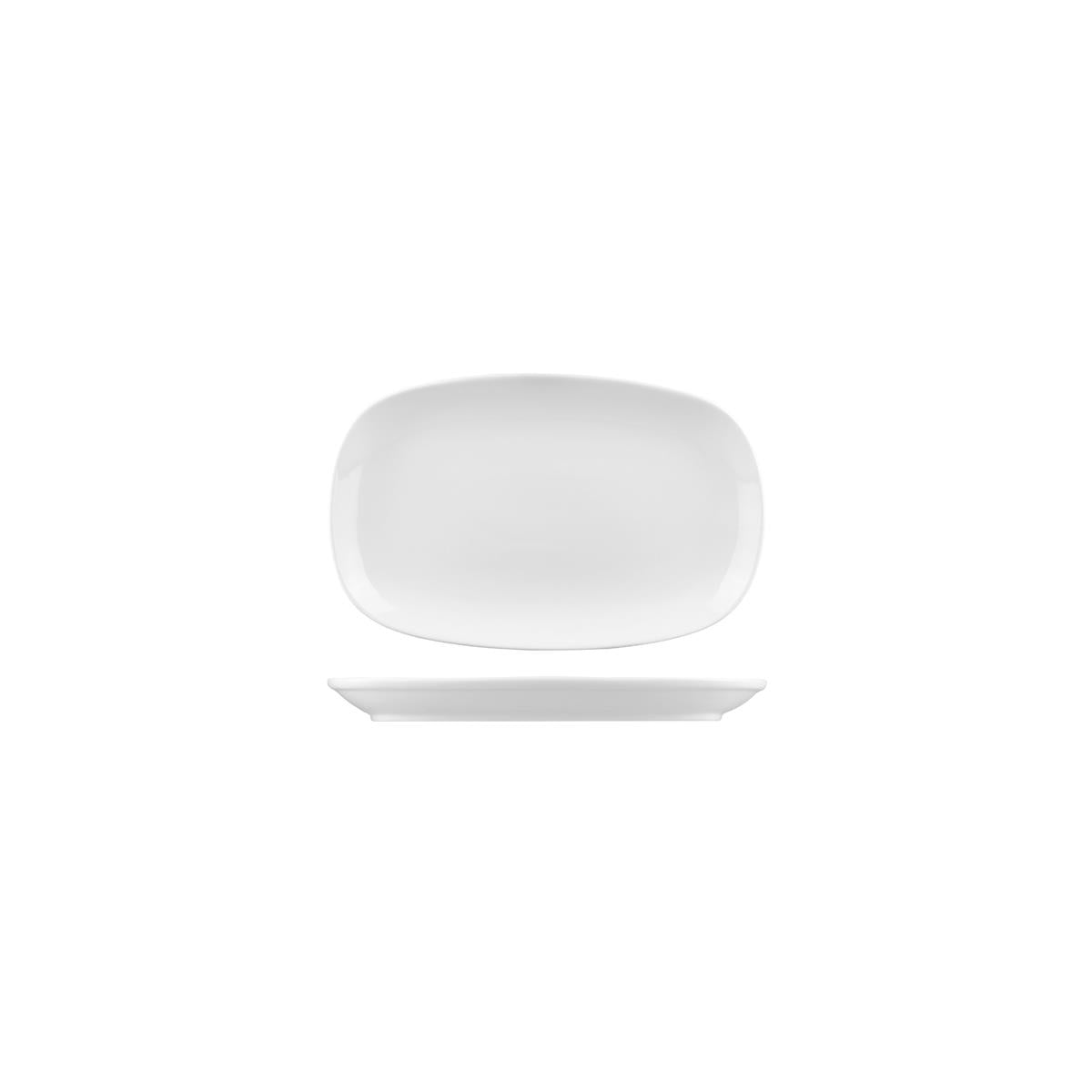 94057 - Platter Rectangular Chelsea Coupe (Sold in sets of 24)