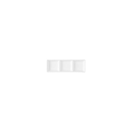 94435 - Sauce Dish-3 Compts 185x60mm Chelsea (41/3805 (Sold in sets of 12)