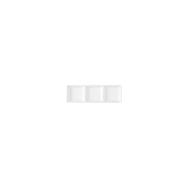 94435 - Sauce Dish-3 Compts 185x60mm Chelsea (41/3805 (Sold in sets of 12)