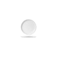 94802 - White Album Round Flared Coupe Plate (Sold in sets of 24)