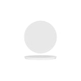 White Album Round Presentation Plate (Sold in sets of 72)