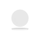 White Album Round Presentation Plate (Sold in sets of 72)