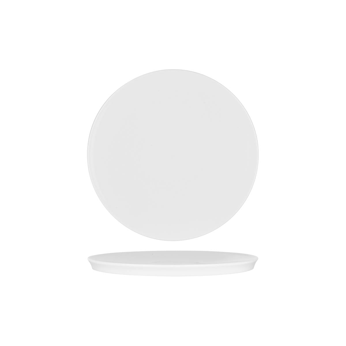 White Album Round Presentation Plate (Sold in sets of 72)