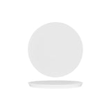 White Album Round Presentation Plate (Sold in sets of 72)